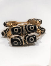 "Totem" Ceramic Bangle Bracelet