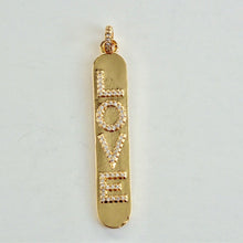 "Love" Gold Charm