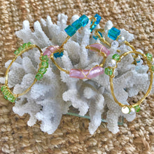 "Parakeet Pearl" Bangle Bracelet