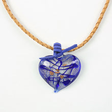 "Duke Blue Devil" Murano Glass Necklace