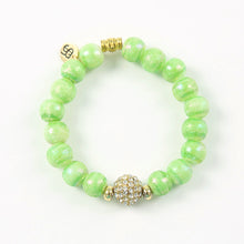 "Lime Daiquiri" Pearl Beaded Bracelet