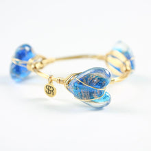 "Atlantis" Murano Glass Bangle Bracelet