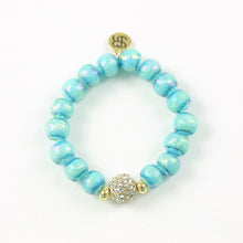 "Blue Hawaii" Pearl Beaded Bracelet